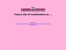 Tablet Screenshot of modelnation.se